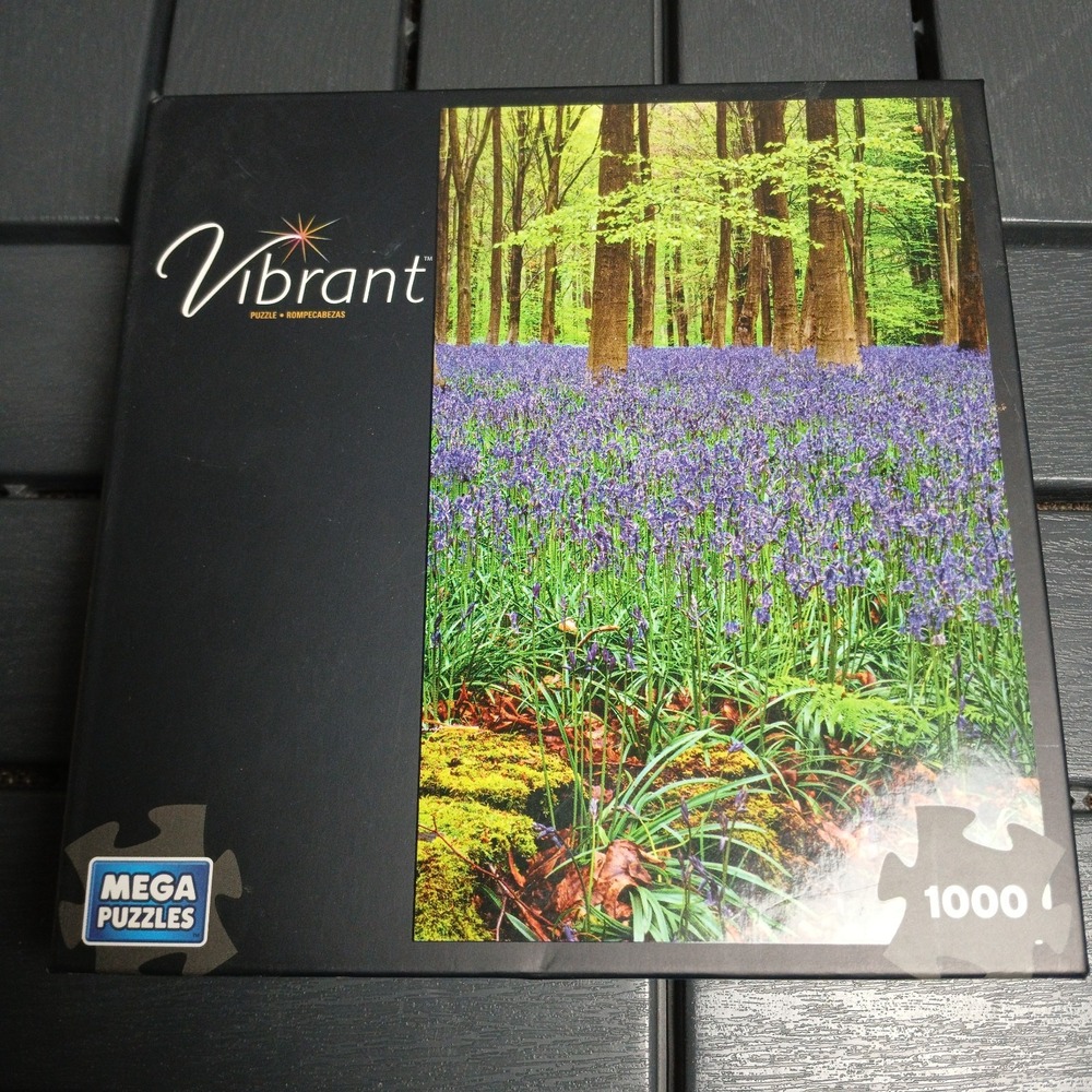 Vibrant 1000 Pieces Jigsaw Puzzle View‎ Through The Woods MEGA PUZZLES -RB